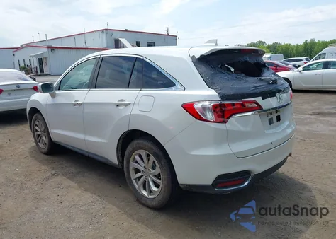 2016 Acura Rdx Technology from USA, damaged, VIN 5J8TB4H51GL000405